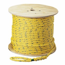 IDEAL 31-845 Pro-Pull Rope, 3/8 In x 600 Ft Length