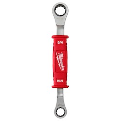 Milwaukee 48-22-9211 Lineman’s 2-in-1 Insulated Ratcheting Box Wrench