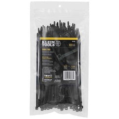 Klein 450-200 Cable Ties, 50-Pound Tensile Strength, 7.75-Inch