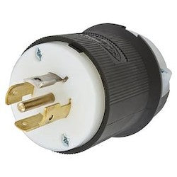 HUBBELL HBL2511 LKG PLUG 20A 120/208V 3PH L21-20P