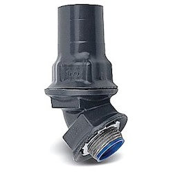 Thomas & Betts ST290-G PVC Coated Steel Non-Grounding Liquidtight 90 Degree Connector 2 Inch Ocal