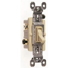 Pass & Seymour 663IG Toggle, Grounding Type, Thermoplastic (Frame/Toggle) Material, 1.25