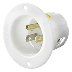 Hubbell HBL5278C Flanged Inlet 15A 125V 5-15P