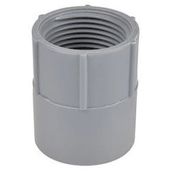 Thomas & Betts E942E 3/4 PVC Female Adapter SCH 40/80 1-5/8L Grey