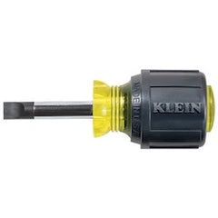 Klein Tools 600-1 Cabinet Tip Screwdriver 5/16-Inch 1-1/2-Inch Round Shank Cushion Grip