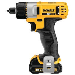 DeWalt DCF610S2 1/4 Electric Screwdriver Kit 12V Cordless