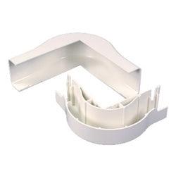 Wiremold 2918FO Nonmetallic Ext. Elbow fo/cat5 90deg PVC