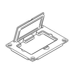 Wiremold 828GFITC Gfi Receptacle Cover 4.182 inches x 3.156 inches