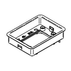 Wiremold 880MP Non-Metallic Rectangular Floor Box