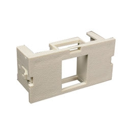 Wiremold CM2-U1KEYA 2A Single Unloaded Keystone Module Ivory