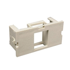 Wiremold CM2-U1KEYA 2A Single Unloaded Keystone Module Ivory