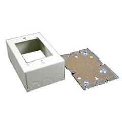 Wiremold V5748 Steel Device Box Ivory (Single Gang) Replacement MPN