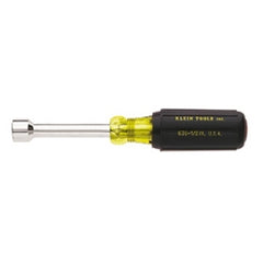 Klein Tools 630-7/16 7/16-Inch Nut Driver with 3-Inch Hollow Shaft and Cushion-Grip Handle