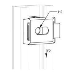 NVENT CADDY SLICK250 Slick Nut, Polyamide, Spring Steel, 1/4 Hole, Threaded