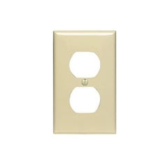 Leviton 80703-I 1-Gang Duplex Device Receptacle Wallplate Standard Size Replacement MPN