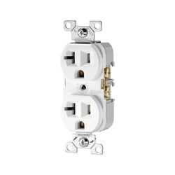 EATON CR20V Commercial Specification Grade Duplex Receptacle 20A/125V NEMA 5-20R