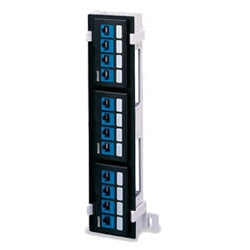 Leviton 49255-Q89 QuickPort 12-Port Patch Block Mounting Bracket Sold Separately