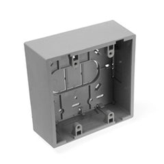 Leviton 42777-2GA Surface Mount Backbox 2-Gang Box Depth Is 1.89 Inches