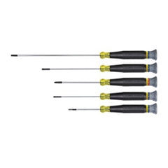 Klein 85614 Screwdriver Set, Electronics Slotted and Phillips, 5-Piece