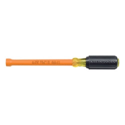 Klein 646-1/4-INS Insulated 1/4-Inch Nut Driver, 6-Inch Hollow Shaft