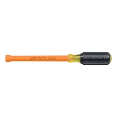 Klein Tools 646-3/8-INS 3/8-Inch Insulated Nut Driver, 6-Inch Hollow Shaft