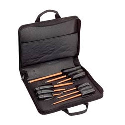 Klein 33528 Insulated Screwdriver Set, Slotted and Phillips, 9-Piece