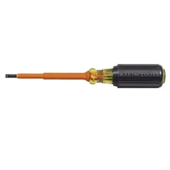 Klein Tools 601-4-INS Insulated Screwdriver 3/16-Inch Cabinet 4-Inch