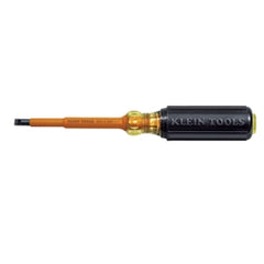 Klein Tools 602-4-INS 1/4-Inch Cabinet Tip Insulated Screwdriver 4-Inch