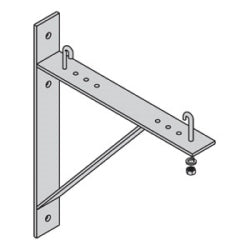 B-Line SB21312KFB Cable Runway Triangular Support Kit for 6 - 12W Runway Replacement MPN