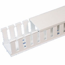 Panduit NE1X2WH6 Wide Slot Wiring Duct White