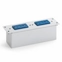 Leviton 47605-DP AC Power Surge Protective Module, Duplex Blue Receptacles