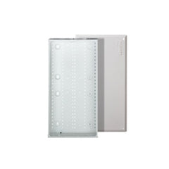 Leviton 47605-28W 28 Structured Media Enclosure and Flush-Mount Cover, Metal, White