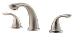 Pfister 1T6510K Pfirst Series Two Handle Roman Tub Faucet in Brushed Nickel