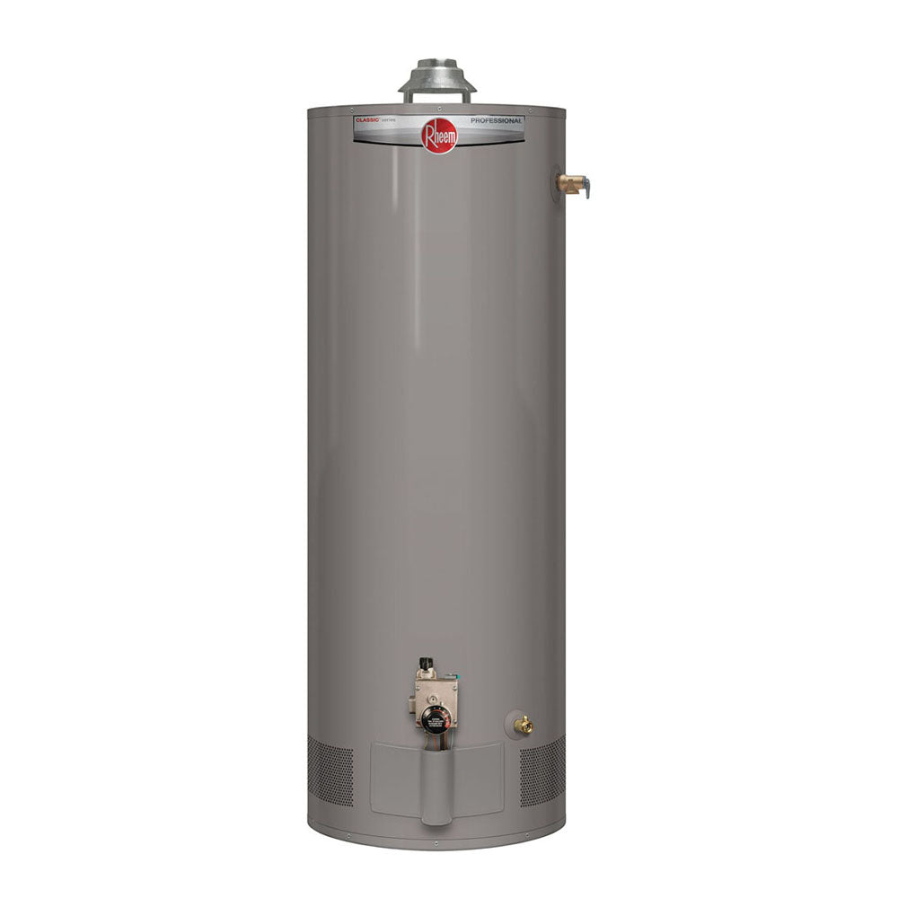 RHEEM PROG50-36PRH62 Professional Classic Tall Residential 50 Gallon 36K BTU Atmospheric Liquid Propane Gas Water Heater