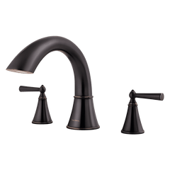 Pfister RT65GLY Saxton Two Handle Roman Tub Faucet in Tuscan Bronze (Trim Only) - Replacement MPN