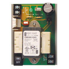 Functional Devices PSM20A12DAS DC Power Supply, 24 Vac to 1.5Vdc-12Vdc, 300mA Adjustable Output, Track Mount