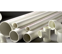 CHARLOTTE PIPE PVC300400600 4 in. x 10 ft. SD 410 PVC Sewer and Drain Pipe