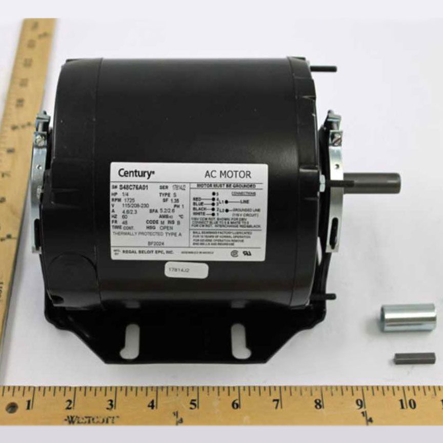 PennBarry 60396-0 Fan Motor 1/4HP 1725RPM 1PH 115V BF2024 Replacement