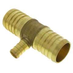 Everflow PXRT1401-NL | 1-1/4 PEX x 1-1/4 PEX x 1/2 Brass Tee Lead Free