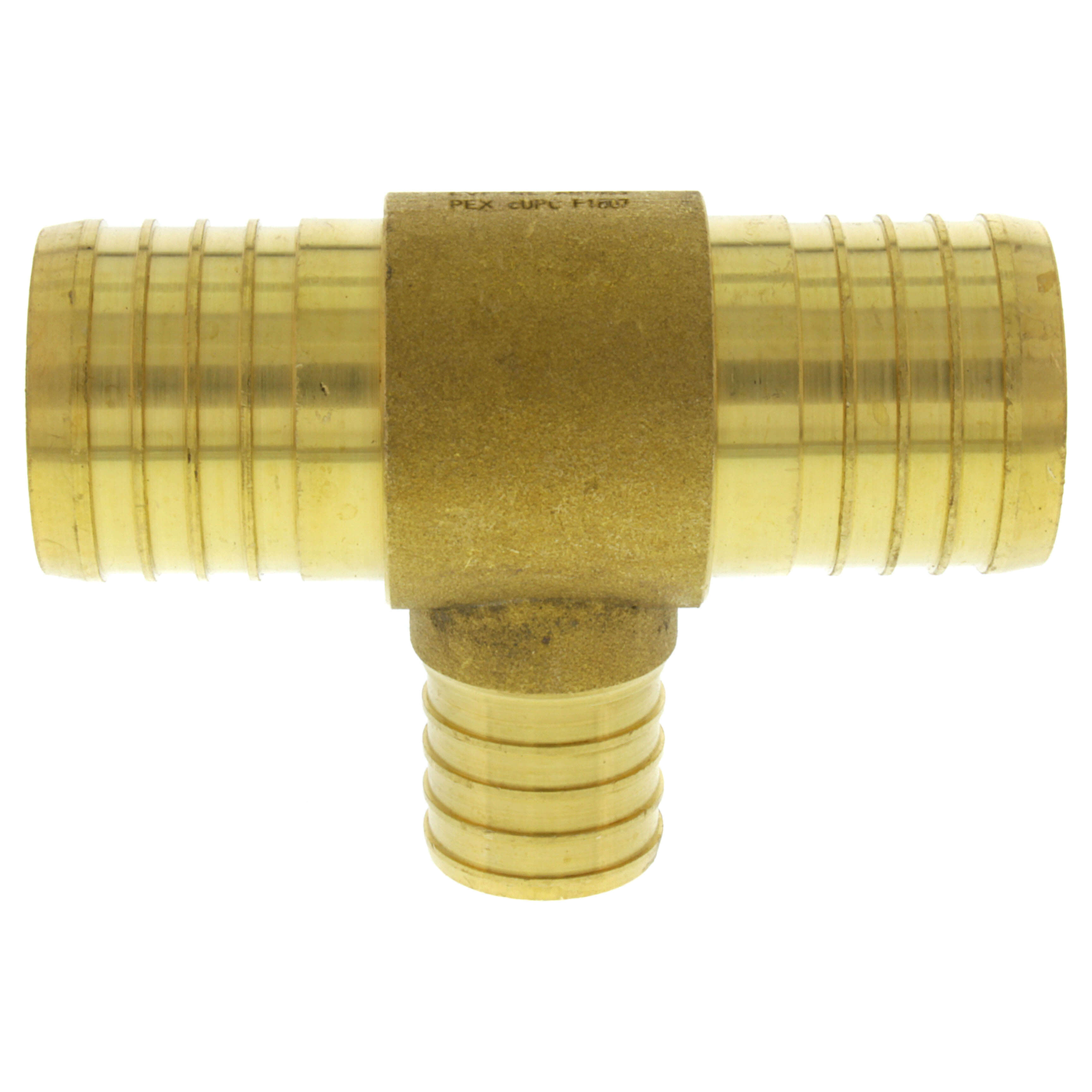 Everflow PXRT1503-NL | 1-1/2 PEX x 1-1/2 PEX x 1 PEX Brass Tee (Lead Free)