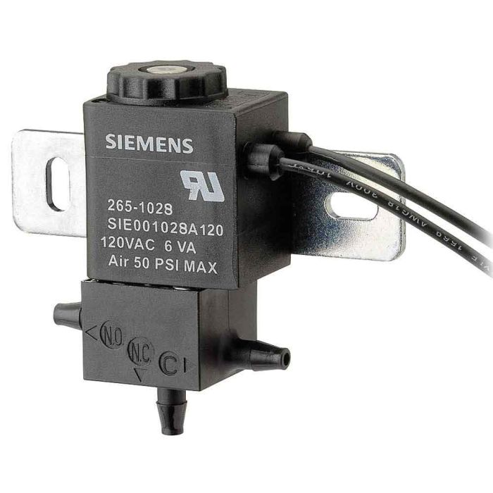 SIEMENS 265-1028 3-Way Open Frame Electro-Pneumatic Valve (110/120V)