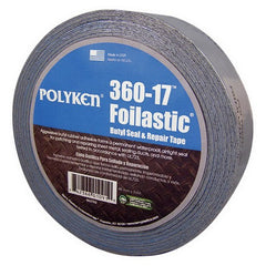 Berry Global 360-173 Polyken Foilmastic 2 mil Foil/Butyl Sealant Tape 3 inch x 33.3 yd