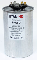 Titan HD PRCFD7010A Motor Dual Run Capacitor 70/10 MFD 440V