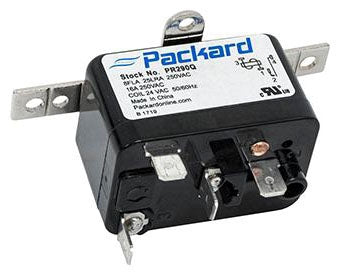 Packard PR290Q Switching Fan Relay 24 VAC Coil 8 A Full Load 25 A Locked Rotor at 250 V