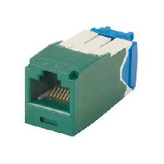 Panduit CJ6X88TGGR Mini-Com CAT6A UTP RJ45 TG Jack Module, Green