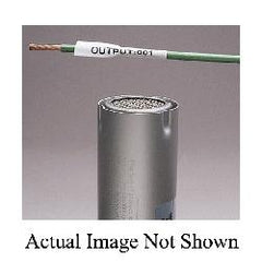 Panduit H100X025H1T-B Heatshrink, PO, White, Mil Grade, 5000 Lbls, TT, 0.25x1