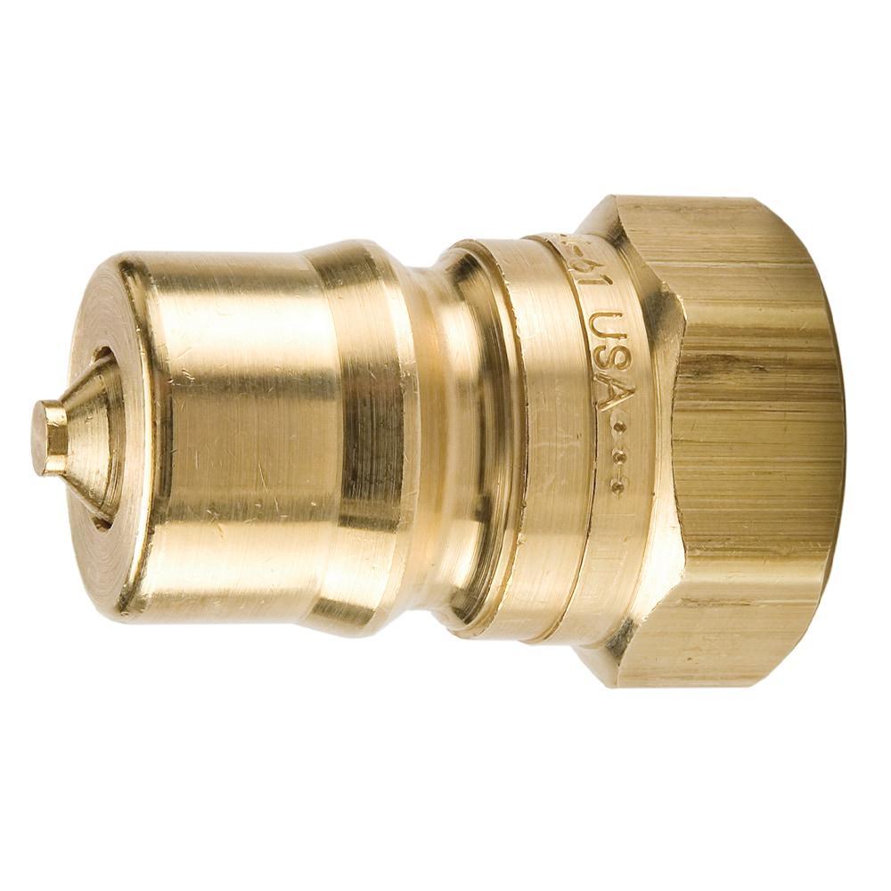 Parker BH3-61Y Hydraulic Quick Coupling, Brass