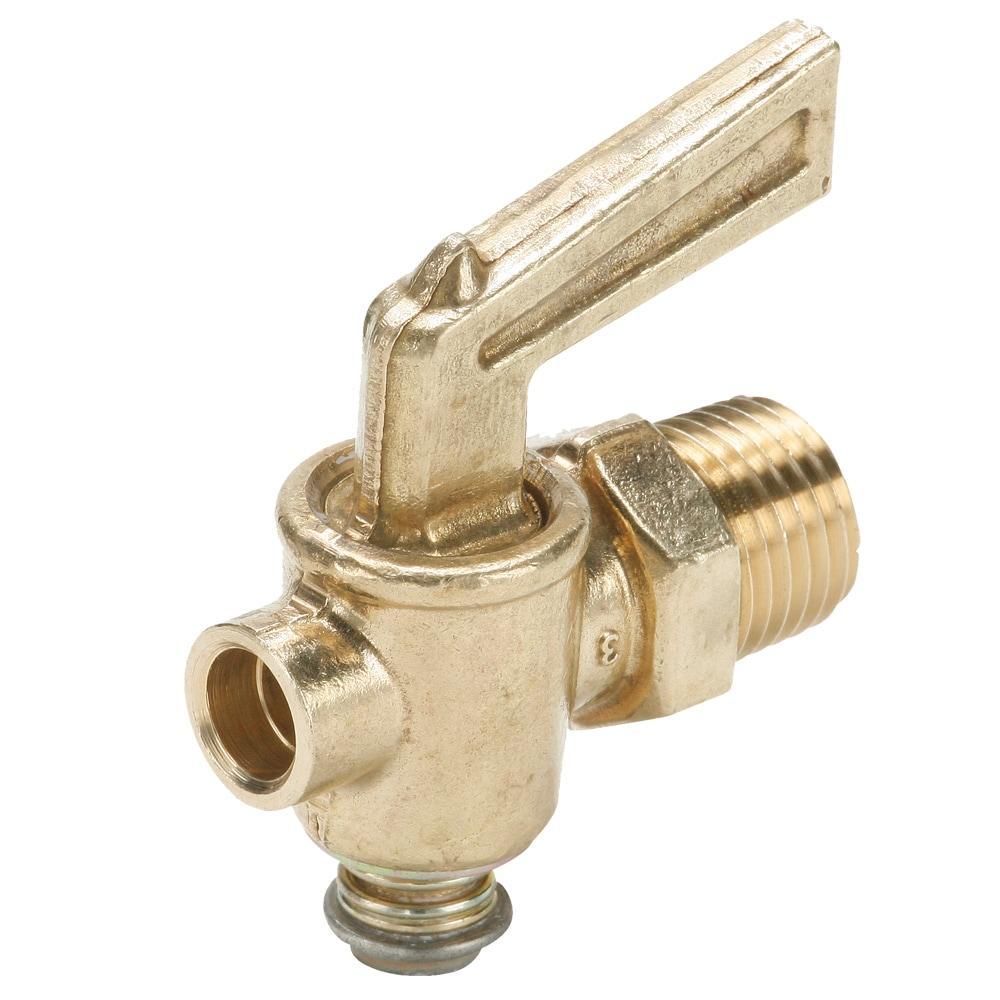 Parker DC601-6 Ground Plug Shutoff Cocks, Brass Body