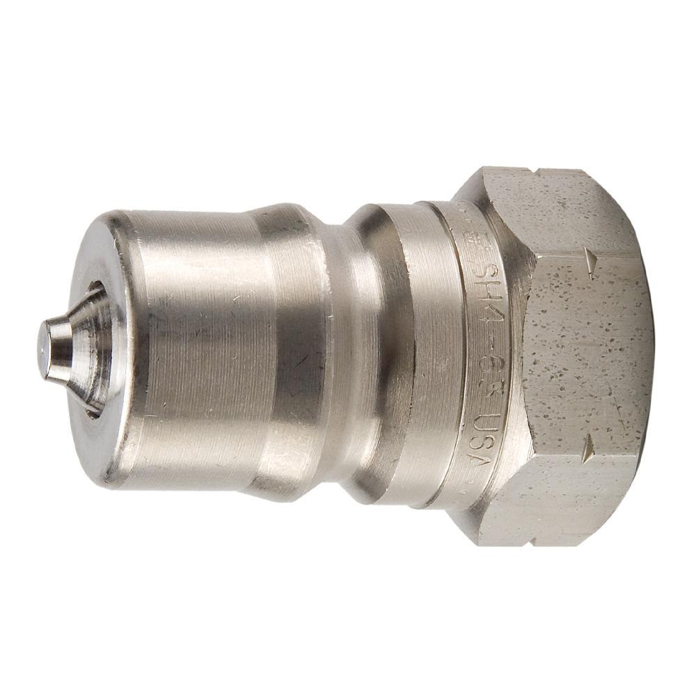 Parker SH2-63Y Hydraulic Quick Coupling, 303 Stainless Steel