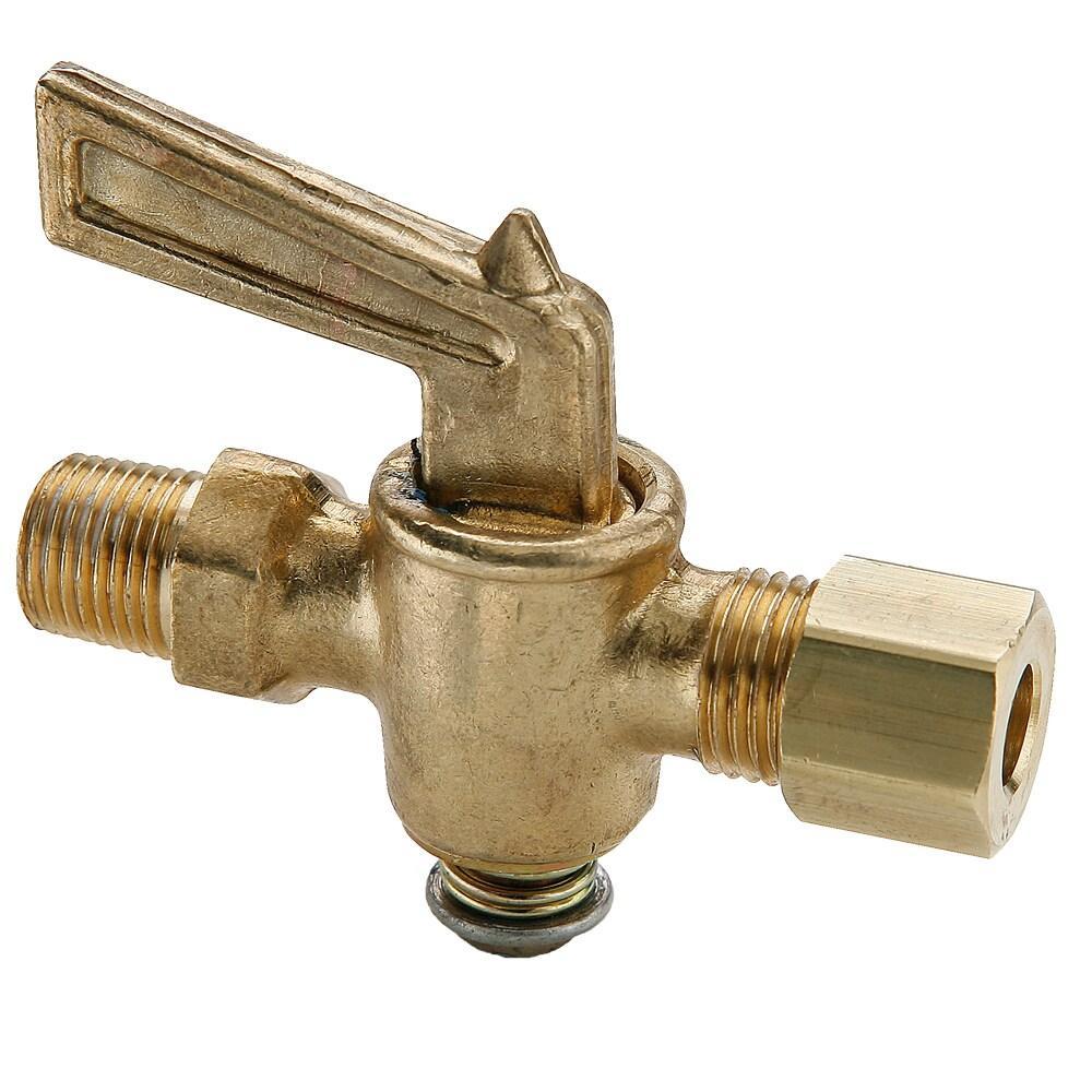 Parker V304C-4-4 Ground Plug Shutoff Cocks, Brass Body